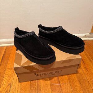 NWT Black Ugg Slipper Size 12 Womens